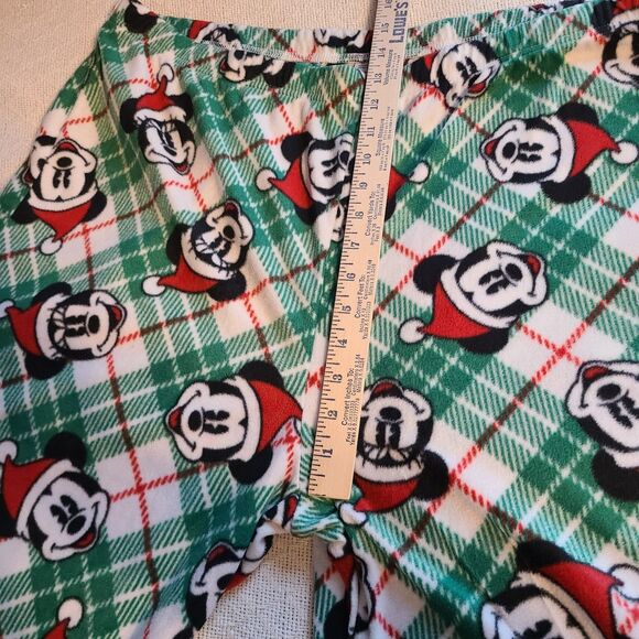 Mickey Christmas Jammies for Families Mens XLT Pajamas 2pc Set NWT Disney Santa - Picture 13 of 16